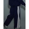 GSOU SNOW Snowboard Pants Mens Womens Retro Baggy Waterproof Reflective Ski Pants Vintage Loose Outwear Not Insulated(Navy Blue)