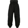 GSOU SNOW Women Mens Snow Pants Baggy Snowboard Pants Retro Sporty Side Stripe Ski Pants Insulated Waterproof Winter Outdoor(Black-2)