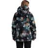 GSOU SNOW Women Ski Jacket Snow Coat Waterproof Windproof Snowboarding Jacket Coat Insulated Warm Winter(Flower)