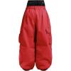 GSOU SNOW Women Men Ski Pants Snowboard Pants Super Baggy Snowboarding Loose Snow Sport Insulation Waterproof Windproof(Red)