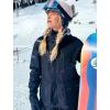 GSOU SNOW Men’s Ski Jacket Snowboard Snow Coat Waterproof Windproof Insulated Winter Outdoor Sports Fixed Hooded(Khaki)